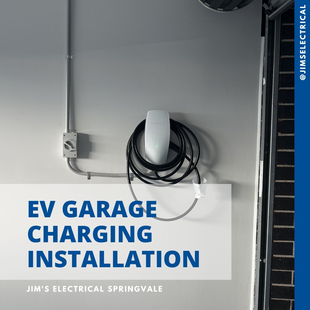 EV Garage Charging Installation